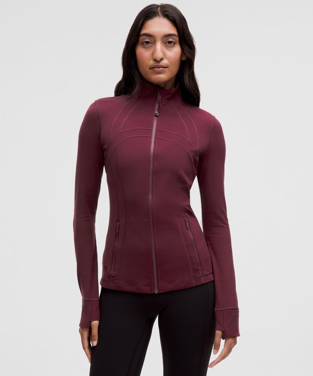 Burgundy define LULU set (Leggings)