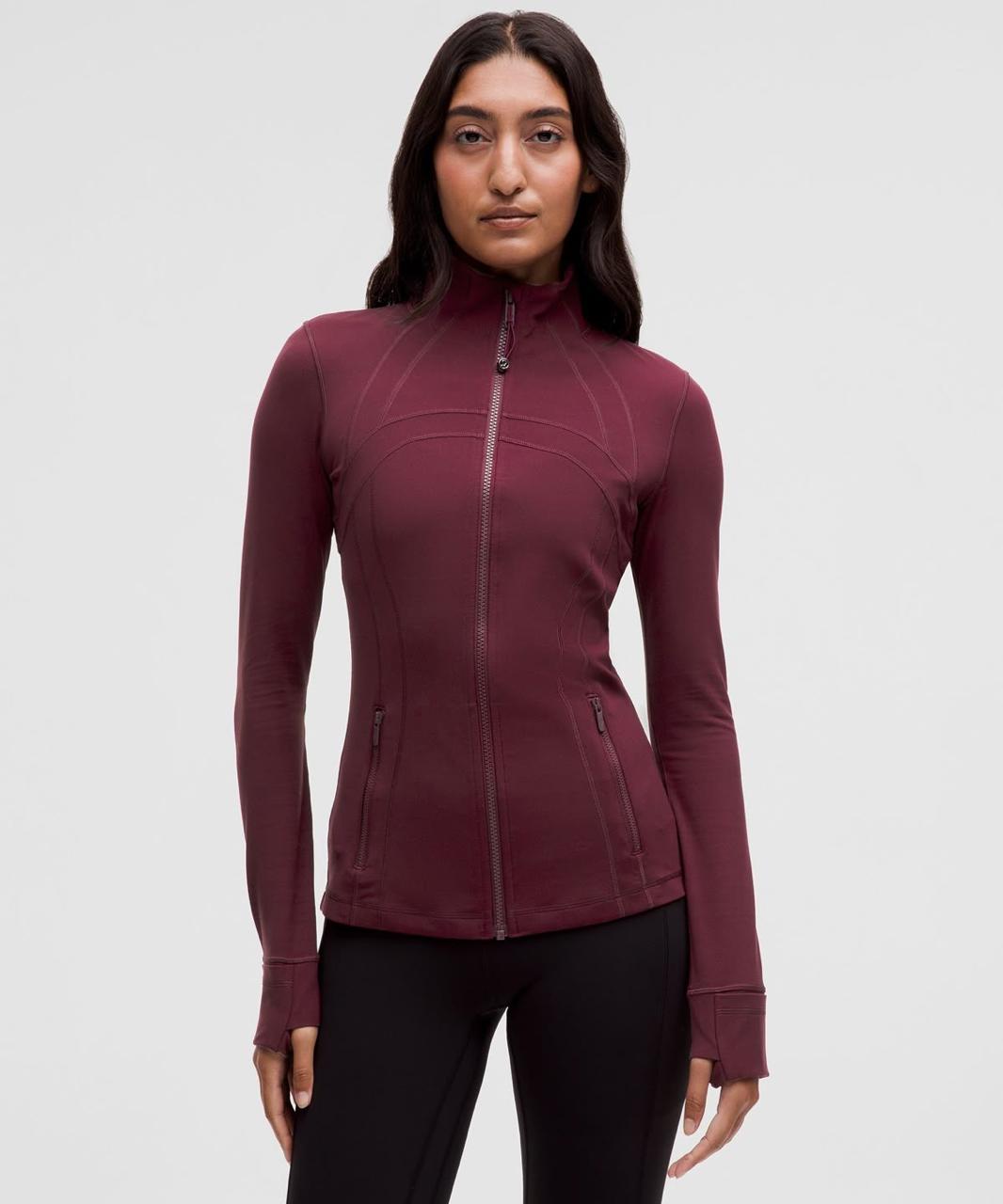 Burgundy define LULU set (Leggings)
