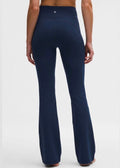 Navy Groove Nulu High-Rise Flared Pant Regular