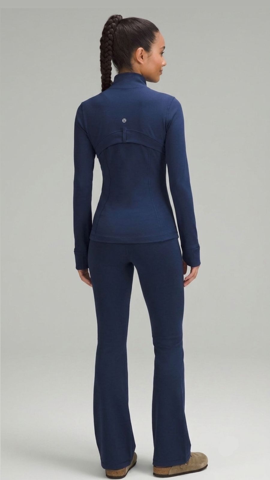 Navy Blue define LULU set (Flare)