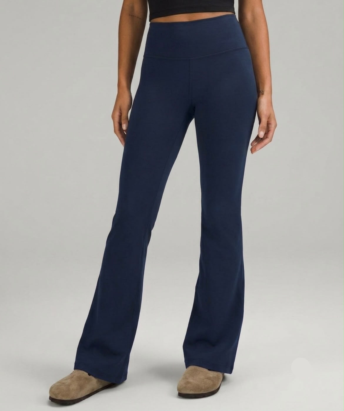 Navy Groove Nulu High-Rise Flared Pant Regular